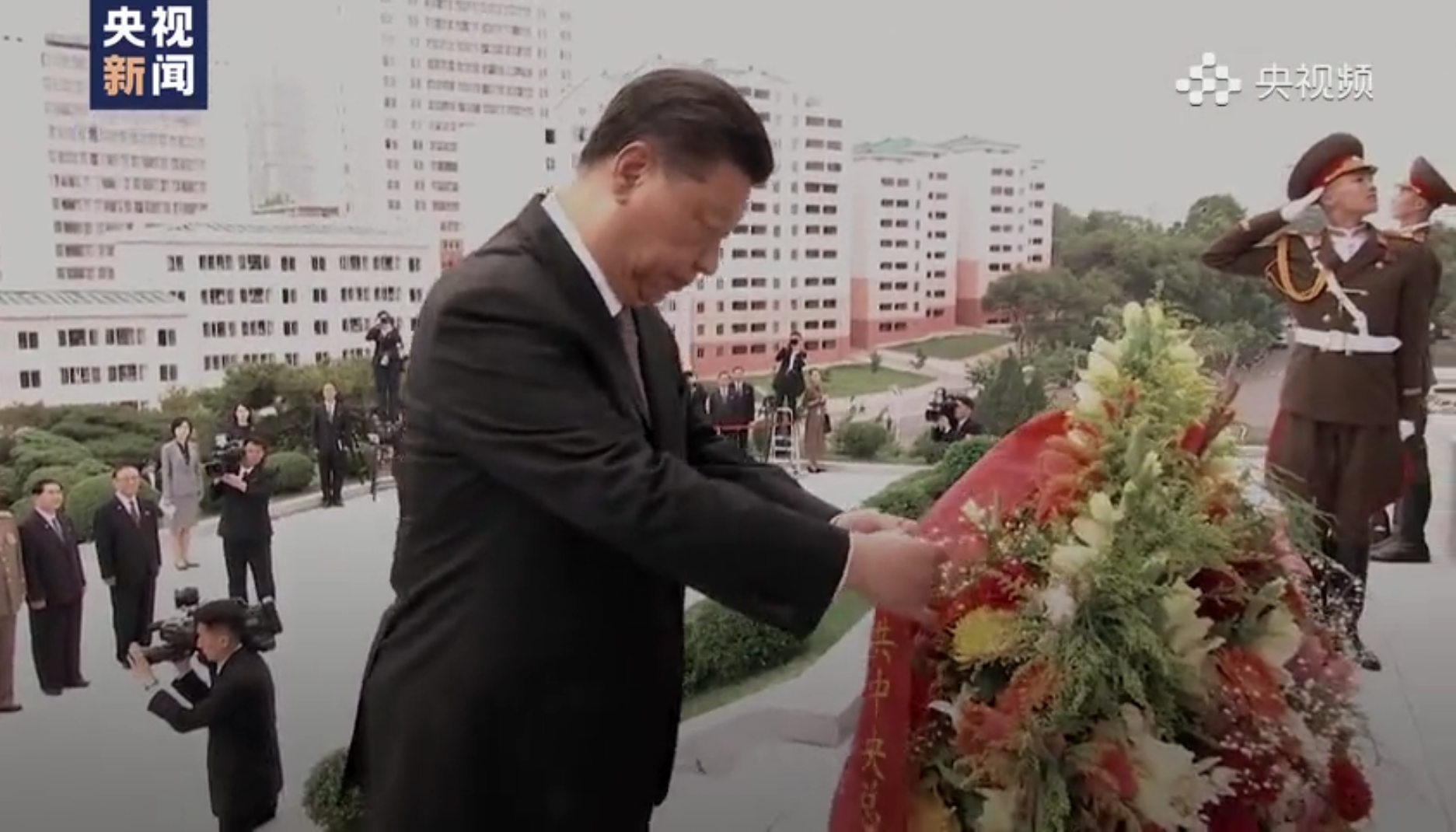 纪念馆中的抗美援朝历史